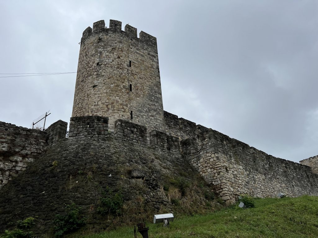 On location at the picturesque Castle Vladislas, filmed in Serbia. Kalemegdan Fortress in Belgrade.
