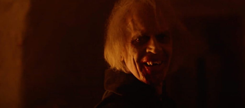 Anders Hove as Radu Vladislas. In this scene, he is fully a vampire, but unlike his fledglings, who retain their beauty, Radu is spawn of Circe. Eventually he will begin the descent into hideousness.